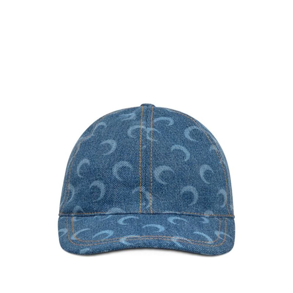 Marine Serre Blue Hats Men